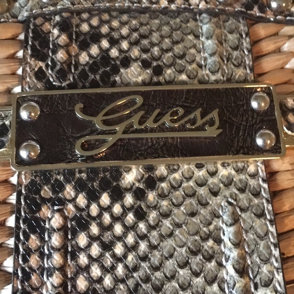 Guess Straw and Python bag - Picture 2 of 7